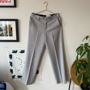 Topshop Men's Gray Dress Pants